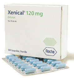 Cápsulas Xenical 120 mg